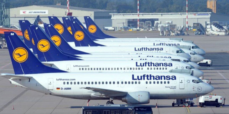 Дағдарыс: Lufthansa өзінің еншілес компаниясын жабуға мәжбүр