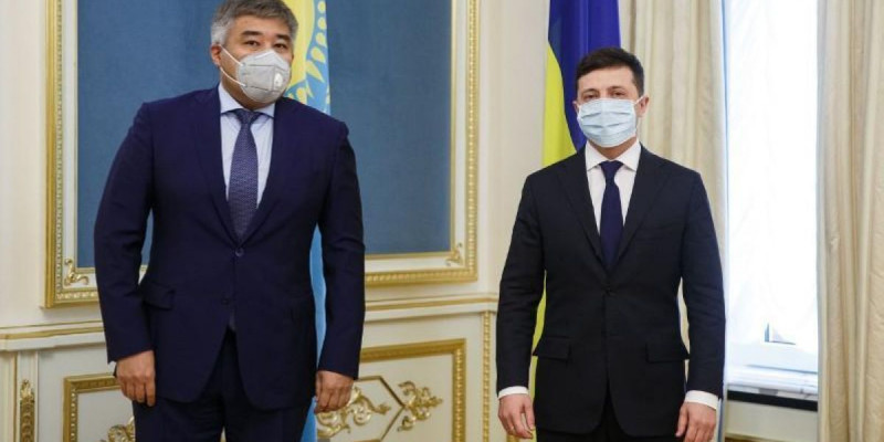 Зеленский Қазақстанға алғыс айтты