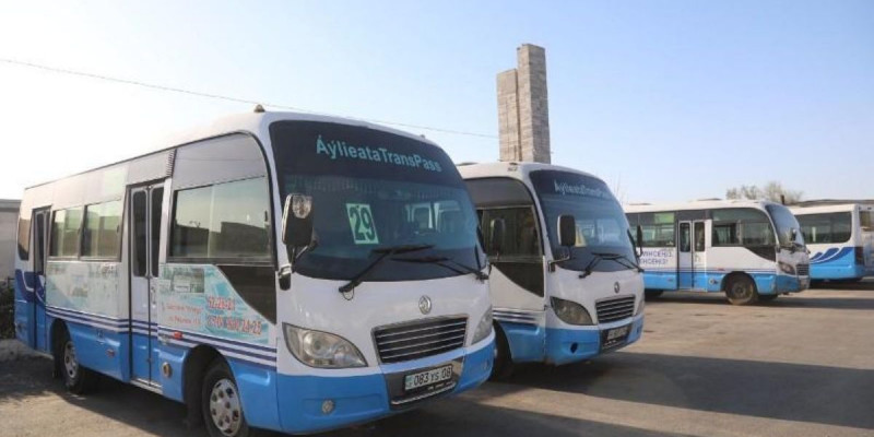 Жамбыл облысында қоғамдық көлік қозғалысы толық тоқтатылды