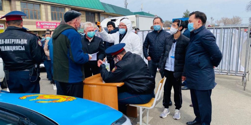 Карантин режимін жеңілдету: Алматы қаласының ішіндегі посттар алынып тасталды