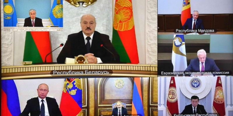 Қасым-Жомарт Тоқаев Жоғары Еуразиялық экономикалық кеңестің отырысына қатысты