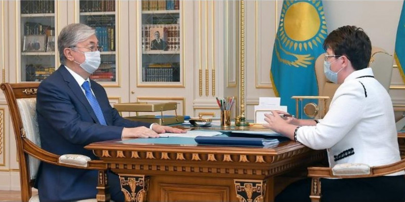 Мемлекет басшысы Есеп комитетінің төрағасын қабылдады