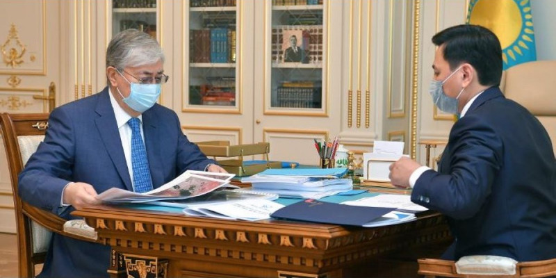 Президент Алтай Көлгіновті қабылдады
