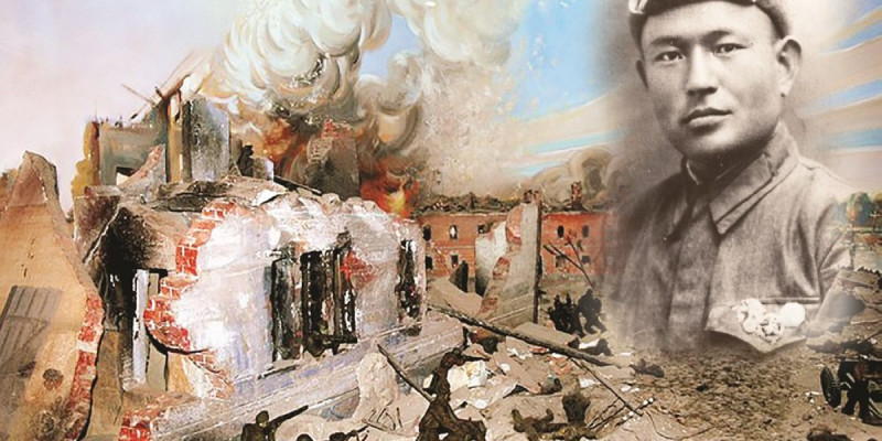 «Қазақ полкіндегі» қаһарман