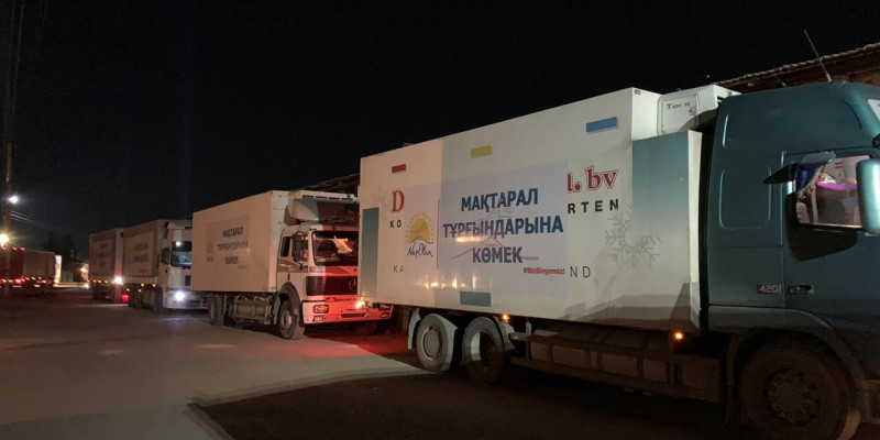 Nur Otan Мақтааралға 400 тоннадан астам гуманитарлық көмек жіберді – Б.Байбек
