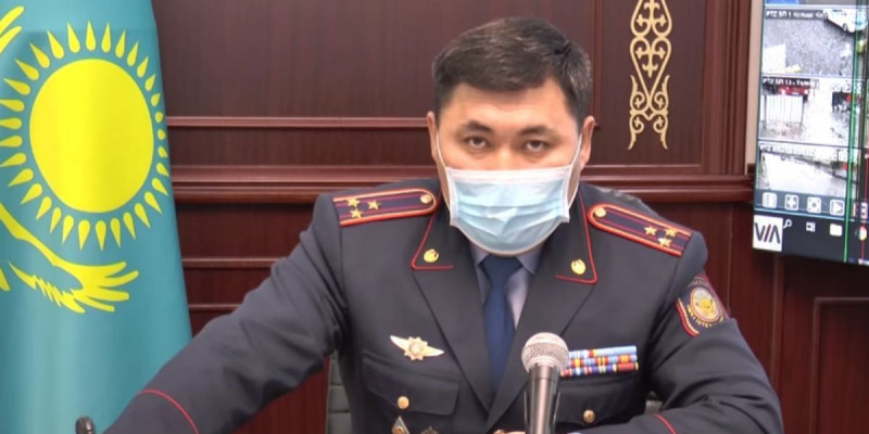 Алматы полициясының басшысына қатаң сөгіс жарияланды