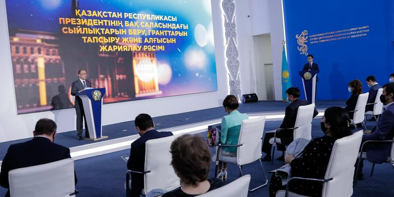 Журналистер Президент алғыс хатымен марапатталды