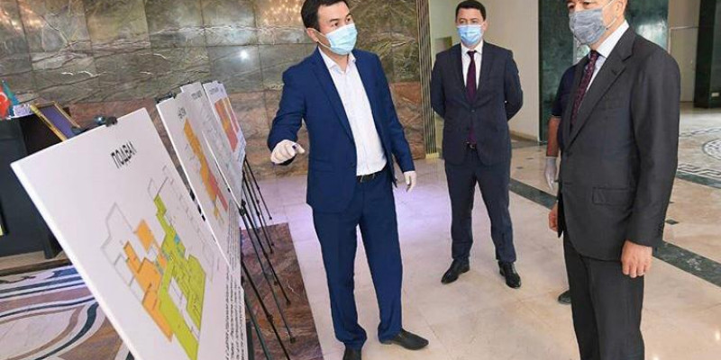 Алматыда құрылыс компаниясының екі қонақүйі ауруханаға айналады