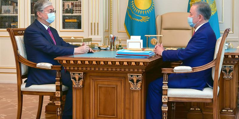 Мемлекет басшысы Нұрлан Нығматулинді қабылдады