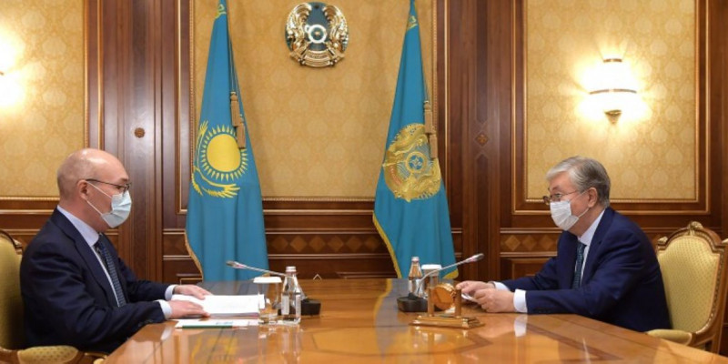 Президент жаңадан құрылған агенттік төрағасы Қайрат Келімбетовті қабылдады
