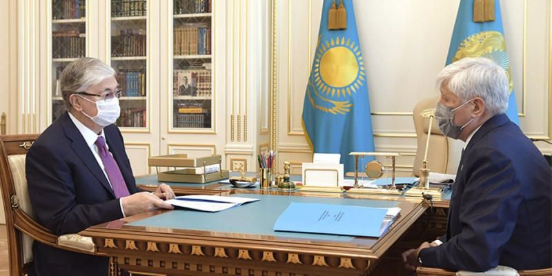 Мемлекет басшысы Амандық Баталовты қабылдады