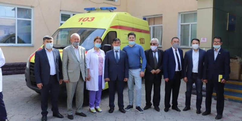Кәсіпкер туған ауылына 102 млн теңге көлемінде көмек көрсетті