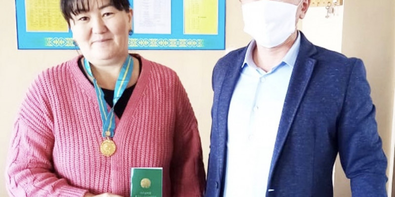 «Алтын алқа» иегері атанды