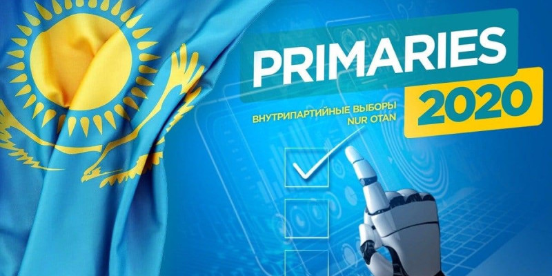 Түркістанда 53 мыңнан астам адам праймериз үміткерлеріне дауыс берді