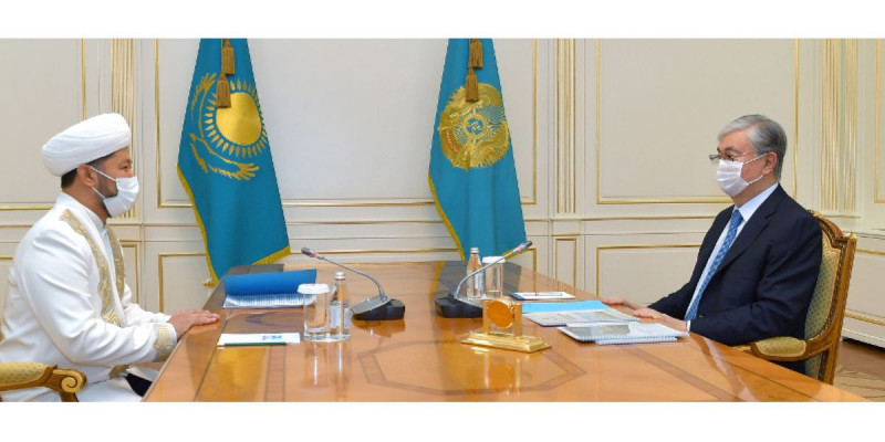 Президент Қазақстан мұсылмандары діни басқармасының жұмысын жоғары бағалады