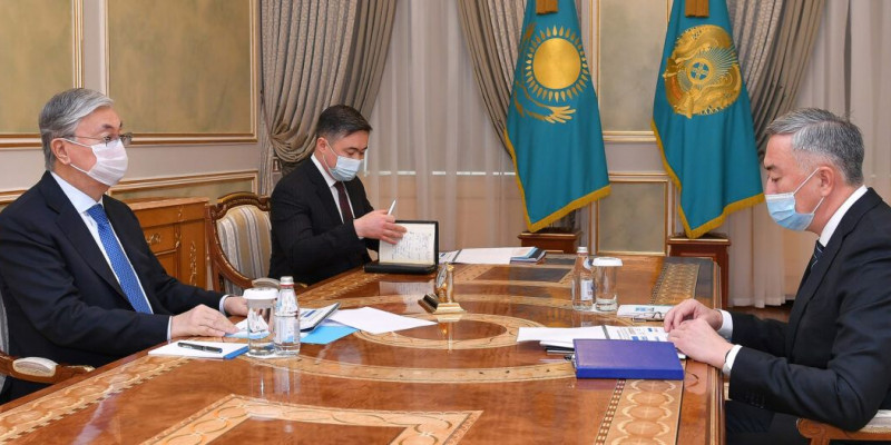 Қасым-Жомарт Тоқаев Серік Жұманғаринді қабылдады