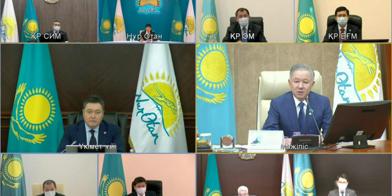 Мәжілістегі «Nur Otan» парламенттік фракциясы Сайлауалды бағдарламасының іске асуы туралы Үкіметтің есебі тыңдалды