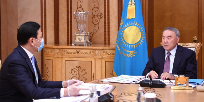 Нұрсұлтан Назарбаев елорда әкімін қабылдады