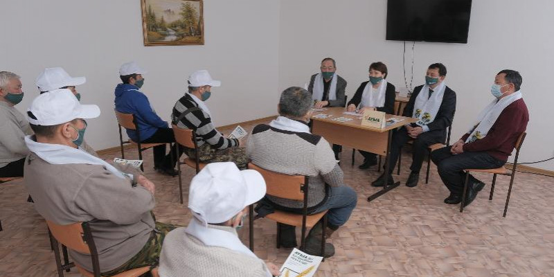 «Ауыл» партиясы шаруалармен кездесті
