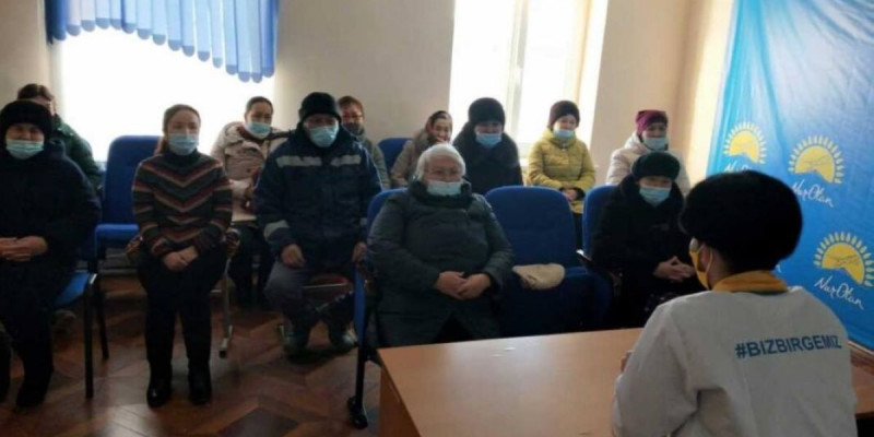 Атырау облысының Махамбет ауданында шаруа қожалықтарының өкілдерімен үгіт-насихат кездесуі өтті
