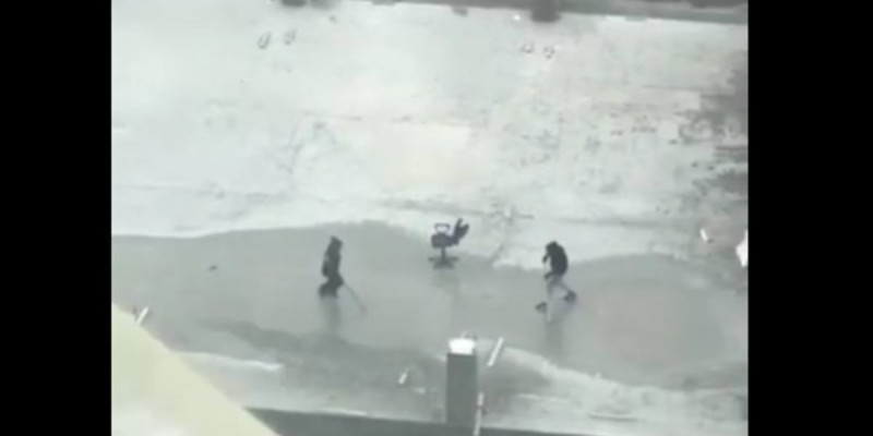 Құрылыс нысанының жоғары қабатында ойнап жүрген балаларды полиция тапты