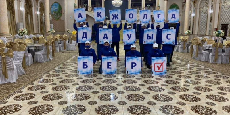 Маңғыстау жастары «Ақ жолмен» бірге!» челленджін бастады