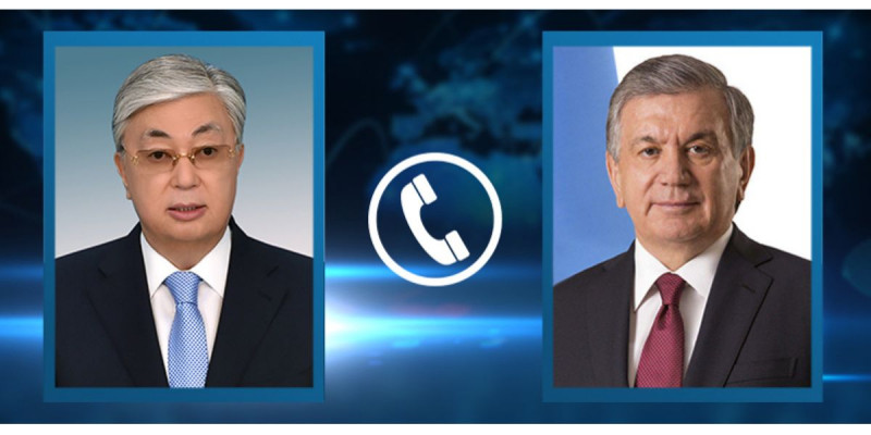 Мемлекет басшысы Өзбекстан Президентімен телефон арқылы сөйлесті