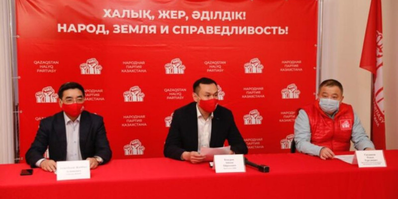 Үгіт-насихат: Қазақстанның Халық партиясы іске белсене кірісті