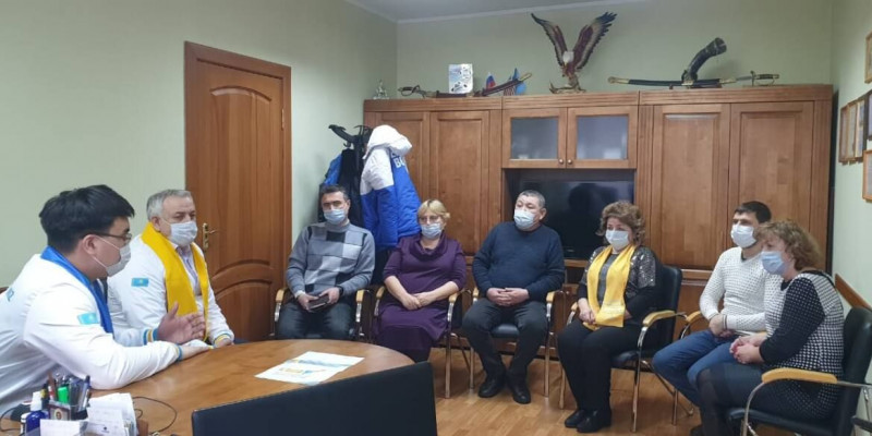 «Апаттық қызмет» өкілдері Nur Otan партиясының бағдарламасына сенім білдірді