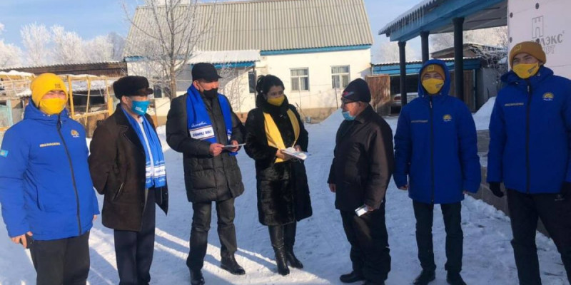 Партияның қолдауымен Қонаев ауылында жаңа спорт кешені бой көтереді