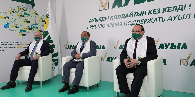 «Ауыл» партиясы қоғамдық штабының ашылу салтанатын өткізді