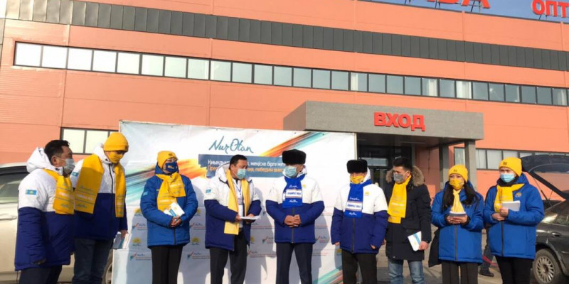 Нұротандықтар «Алтын Орда» базарының өкілдерімен кездесті