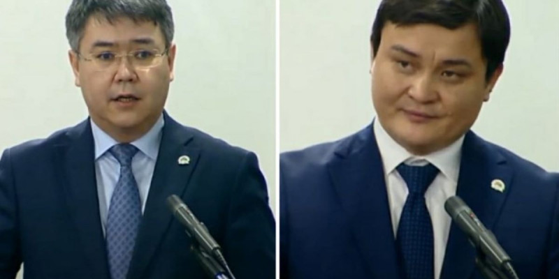 Жаңадан тағайындалған екі министр ант берді (видео)