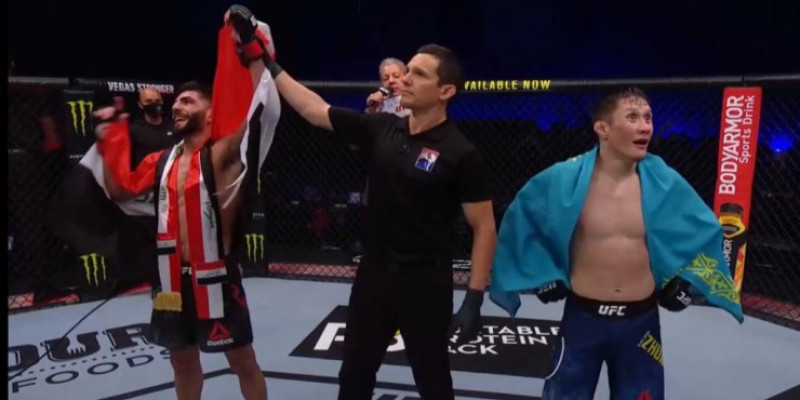 «UFC – оның деңгейі емес». Жалғас Жұмағұлов тағы да жеңіліп қалды (видео)