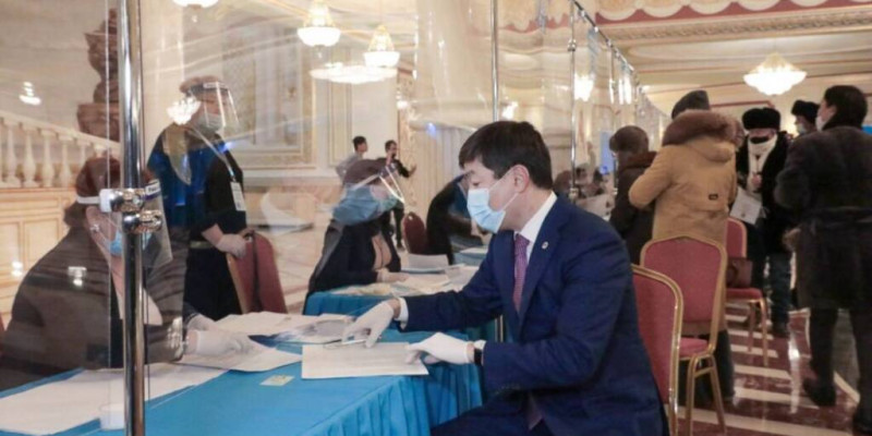 Бауыржан Байбек сайлауда дауыс берді