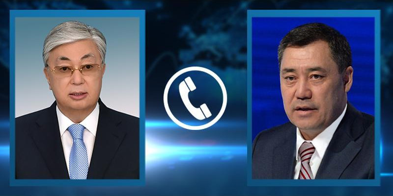 Мемлекет басшысы Қырғызстан Президентімен телефон арқылы сөйлесті