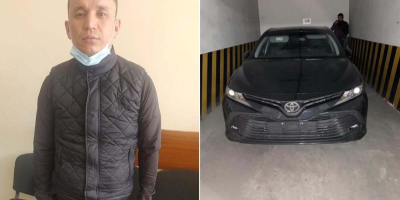 Алматыда жалға алынған көлікті сатып жіберген алаяқ ұсталды