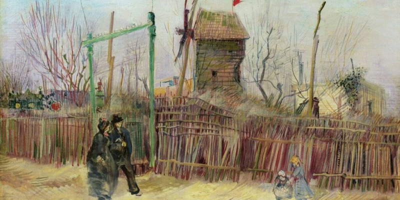 Винсент Ван Гогтың "Монмартрдағы көше көрінісі" картинасы сатылымға шығарылды