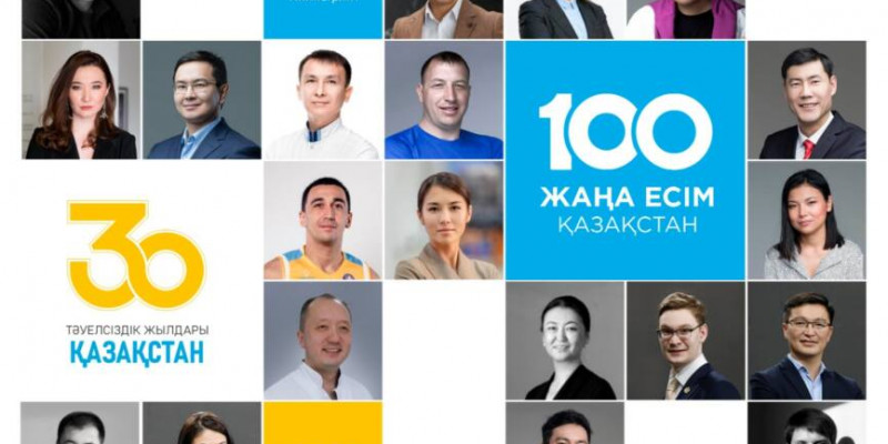 «Қазақстанның 100 жаңа есімі-2021» жобасына өтінімдерді қабылдау басталды