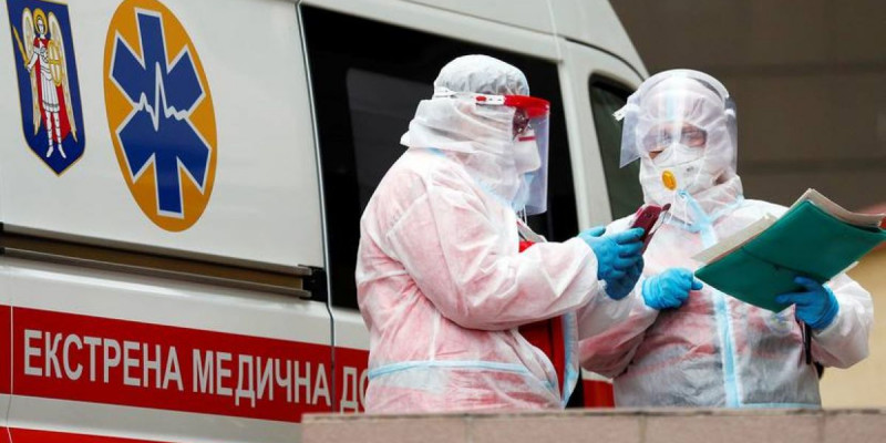 Украинада бір күнде 14 мыңнан астам адамнан коронавирус анықталды