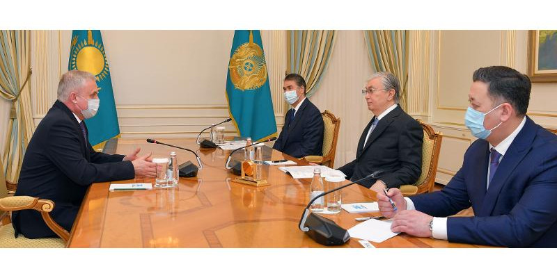 Мемлекет басшысы Станислав Засьті қабылдады