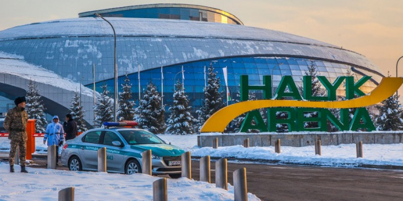 Halyk Arena коронавирус жұқтырған науқастарды қабылдай бастады
