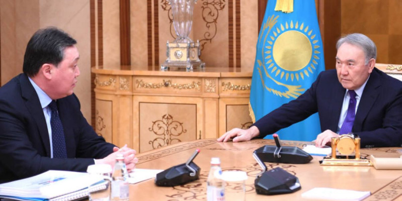 «Nur Otan» партиясының Төрағасы Асқар Маминді қабылдады