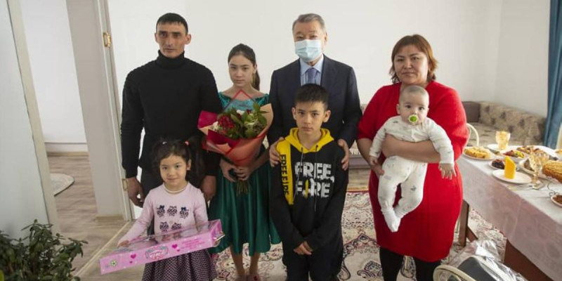 ШҚО-да көпбалалы отбасыларға арналған үйлердің сапасы тексерілді