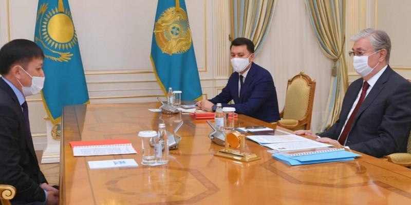Президент Дәурен Қуатты қабылдады
