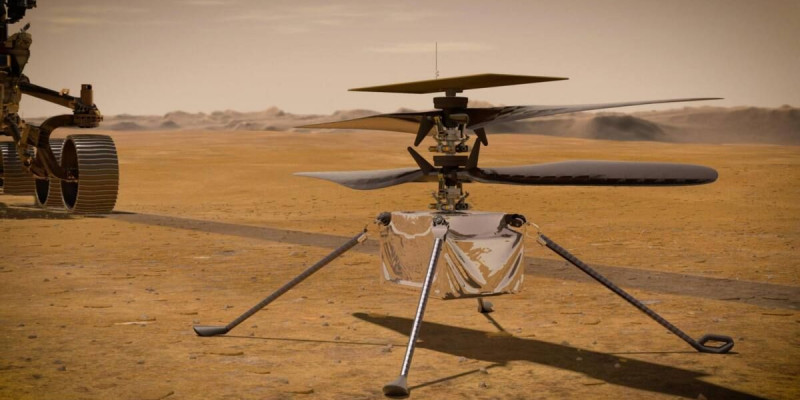Ingenuity тікұшағы 11 сәуір күні Марста алғашқы рейсін жасайды