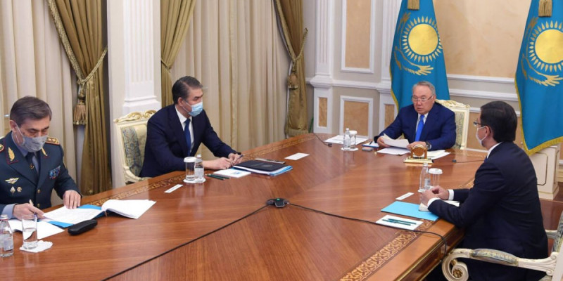Елбасының төрағалығымен Қауіпсіздік кеңесінің отырысы өтті