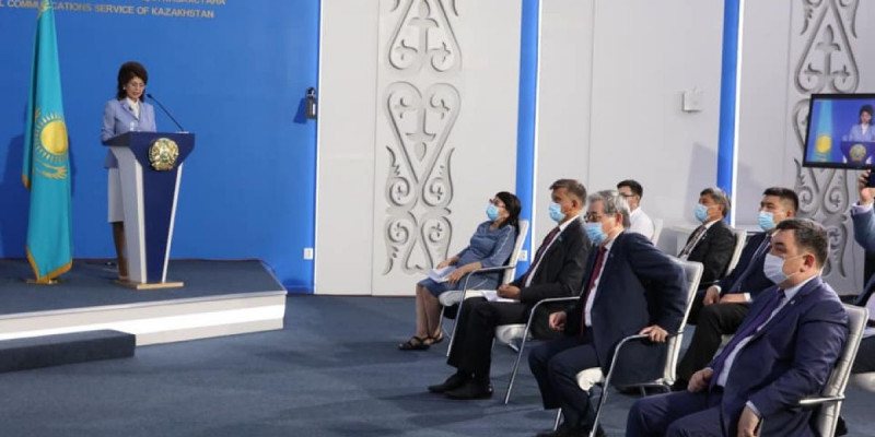 Ақпарат және қоғамдық даму министрі халыққа есеп берді