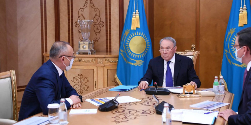 Елбасы «Қазатомөнеркәсіп» ұлттық атом компаниясы» басқармасының төрағасын қабылдады