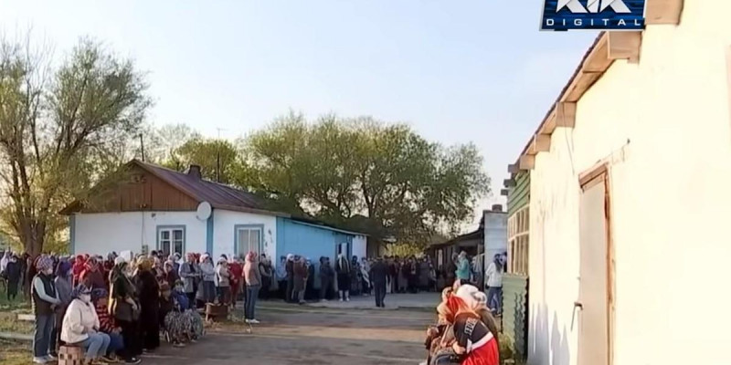 Грузияда қаза тапқан Әсел Айтпаевамен қоштасуға бүкіл ауыл жиналды